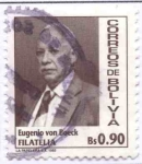 Stamps Bolivia -  Personajes Ilustres - Eugenio Von Beck (Filatelista)