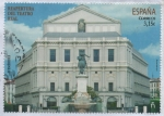 Stamps Spain -  REAPERTURA  DEL  TEATRO  REAL