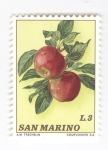 Sellos de Europa - San Marino -  Manzanas