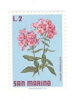 Stamps San Marino -   Phlox Paniculata