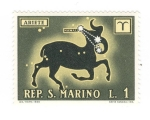 Sellos de Europa - San Marino -  Aries