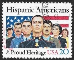 Stamps United States -  1556 - Homenaje a los ciudadanos de Estados Unidos, de origen hispano