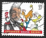 Stamps United States -  3542 - Centº del nacimiento del ilustrador Theodor Seuss Geisel