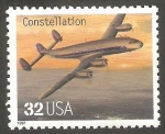 Sellos de America - Estados Unidos -  2622 - Avión Constellation