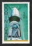 Stamps Dominica -  487 - Misión de Viking a Marte