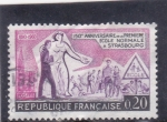 Stamps France -  150 ANIVERSARIO PRIMERA ESCUELA A ESTRASBURGO 