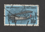 Stamps United States -  50 Aniv. del correo aéreo