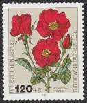 Stamps Germany -  985 - Rosas