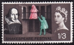 Stamps United Kingdom -  Shakespeare Festival