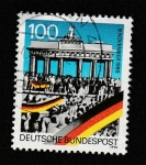 Stamps Germany -  9/11/1989 Caida del muro de Berlín