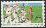 Stamps Germany -  960 - Tiro con arco