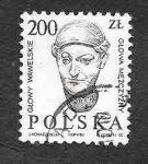 Stamps Poland -  2744 - Cabeza de Wawel