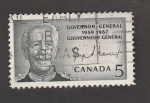 Stamps Canada -  Gobernador General