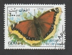 Stamps Afghanistan -  Nymphalis antiopa