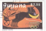 Stamps Guyana -  OLIMPIADA BARCLONA'92