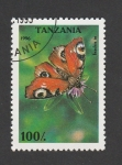 Sellos de Africa - Tanzania -  Inachis spp.