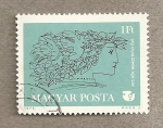 Stamps Hungary -  Emblema mujer IWI