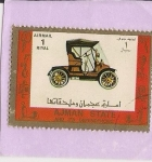 Stamps United Arab Emirates -  Autos Antiguos