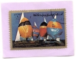 Stamps United Arab Emirates -  Veleros