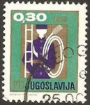 Stamps Yugoslavia -  Bombero