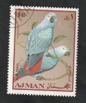 Sellos de Asia - Emiratos rabes Unidos -  Ajman - 54 - Aves