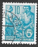 Stamps : Europe : Germany :  227 - Maquinista