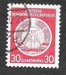 Stamps : Europe : Germany :  O11 - Escudo