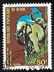 Stamps Benin -  Elefante africano