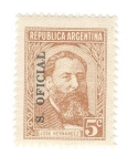 Stamps Argentina -  José Hernandez