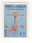 Stamps Paraguay -  Derechos humanos