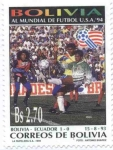 Sellos del Mundo : America : Bolivia : Bolivia al Mundial de Futbol USA 1994