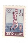 Sellos de America - Paraguay -  Juegos Olímpicos Roma 1960