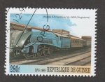 Sellos de Africa - Guinea -  Locomotora modelo A4