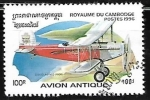 Sellos de Asia - Camboya -  Aviones - Douglas M-2, 1926