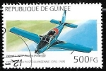 Stamps Guinea -  Aviones - Valmet L-90 Redigo