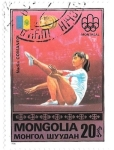 Sellos de Asia - Mongolia -  Nadia Comaneci