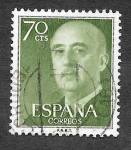 Stamps Spain -  Edif 1151 - Francisco Franco Bahamonde