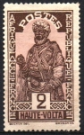 Stamps Burkina Faso -  JEFE  HAUSA