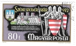 Stamps Hungary -  aniversario