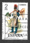 Sellos de Europa - Espaa -  Edf 2382 - Uniformes Militares