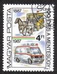 Stamps Hungary -  Centenario de la Asociación de Primeros Auxilios de Hungría