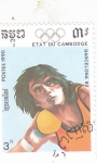 Stamps Cambodia -  Olimpiada Barcelona-92