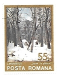 Stamps Romania -  pintura