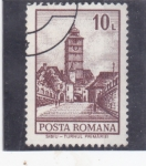 Stamps Romania -  PANORÁMICA DE SIBIU-TURNUL