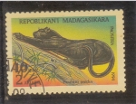 Sellos de Africa - Madagascar -  pantera negra