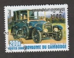 Sellos de Asia - Camboya -  Auto Rover de 1912