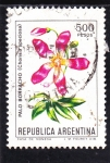 Stamps Argentina -  flores- Palo borracho 