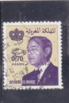 Stamps Morocco -  rey Hassan II