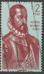 Stamps Spain -  Forjadores de América. ED 1458 