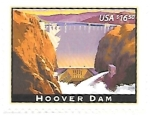 Stamps United States -  presa Hoover